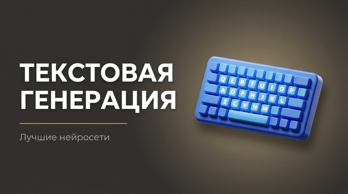 Нейросети для генерации текста