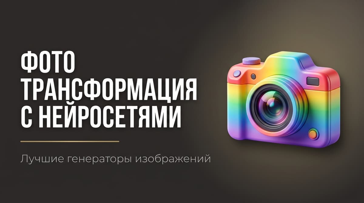 Нейросети для создания изображений из фото