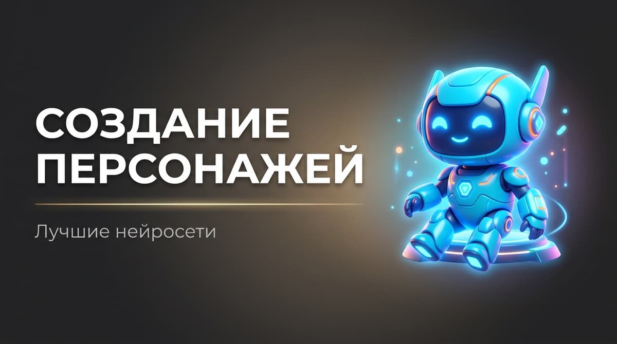 Нейросети для создания персонажей