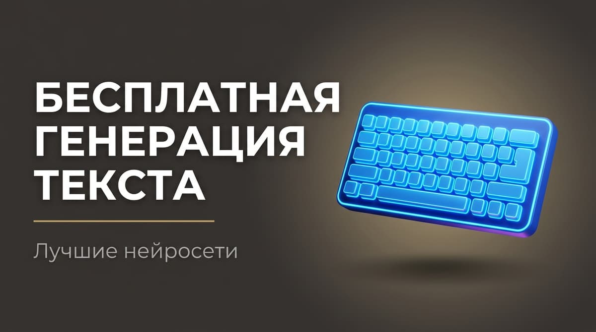 Нейросети для текста генерации бесплатно