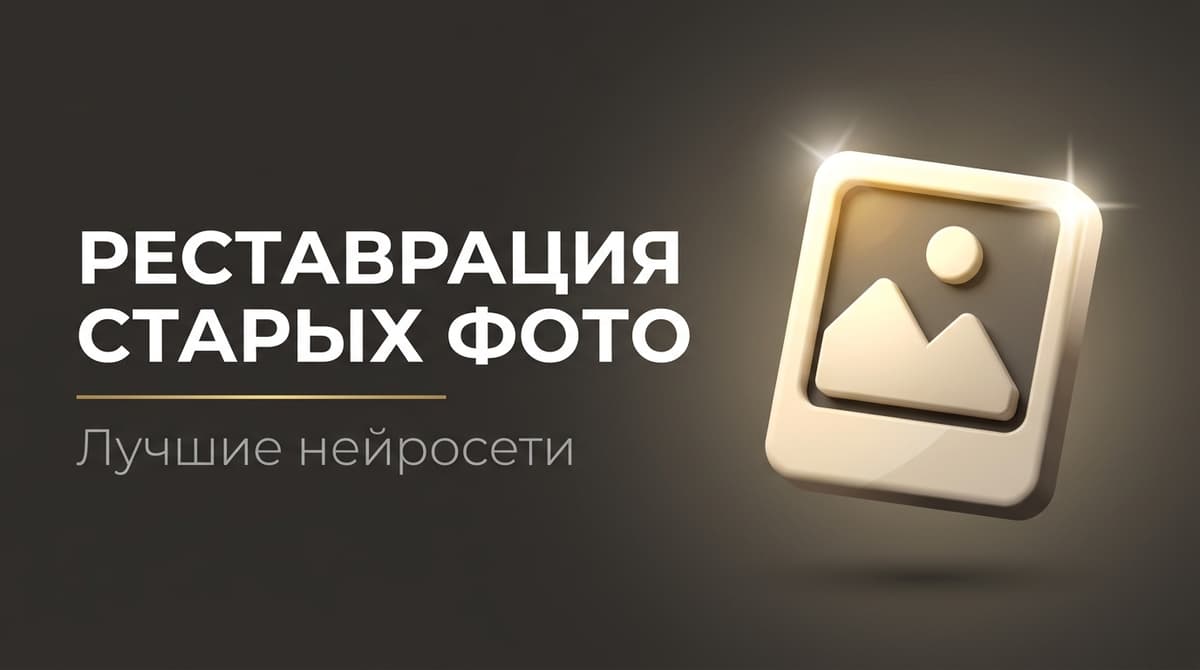 Нейросети для восстановления старых фотографий