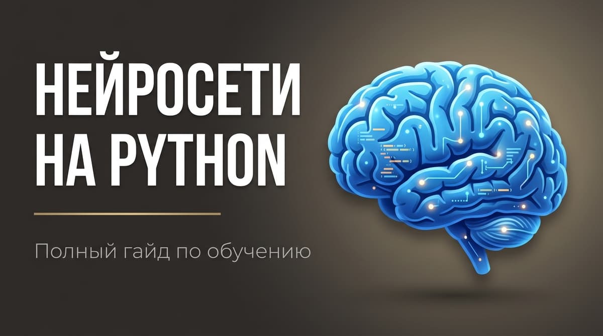 Нейросети python обучение