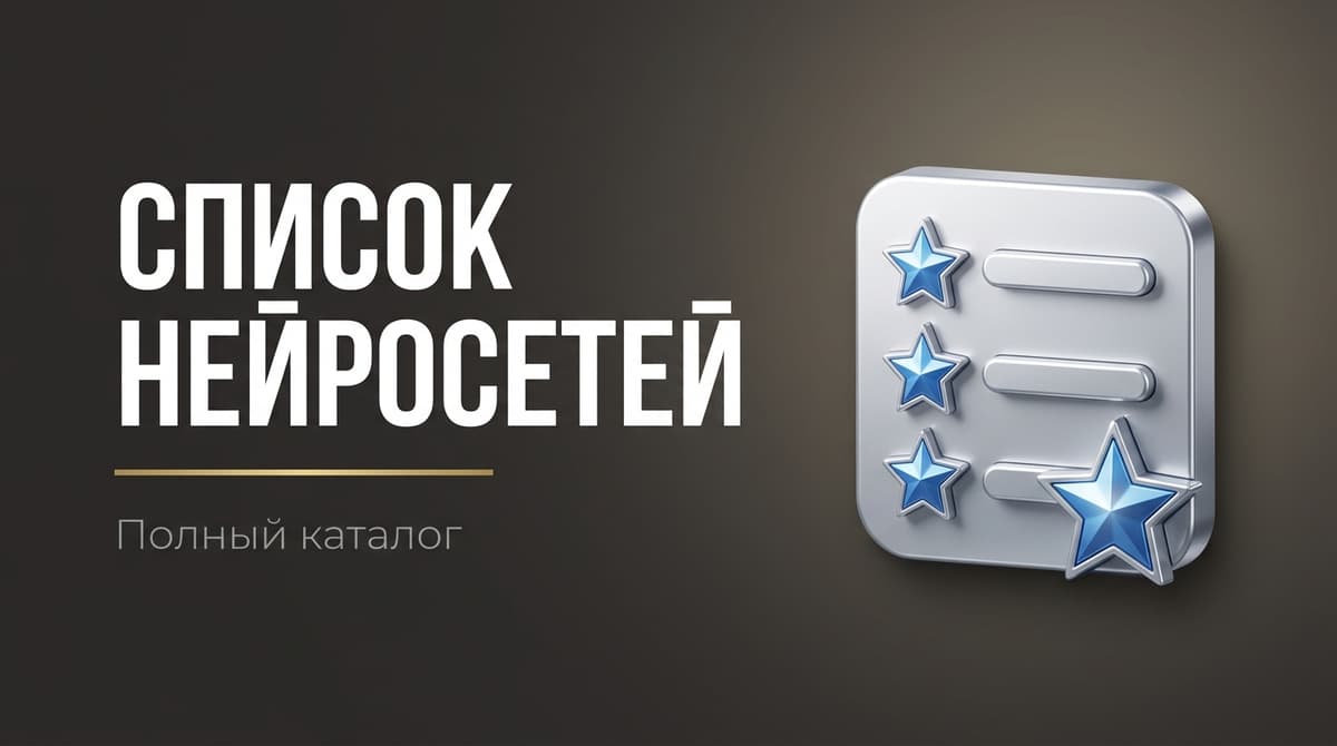 Нейросети список