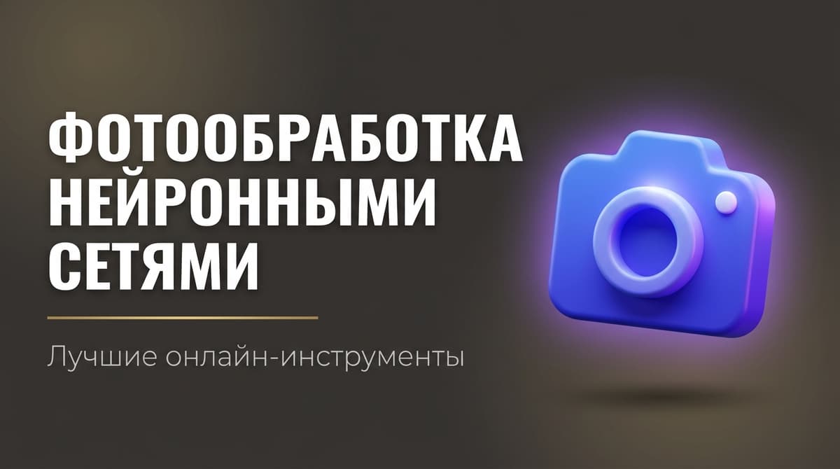 Обработка фото ии онлайн