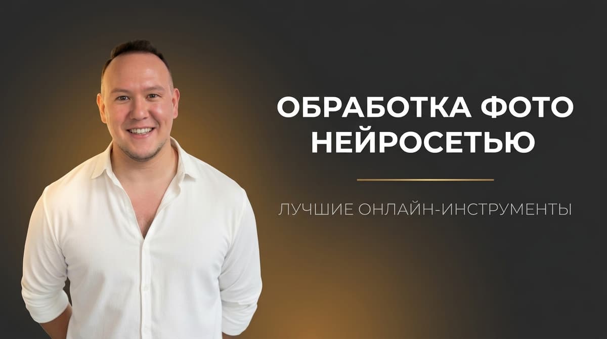 Обработка фото онлайн нейросетью