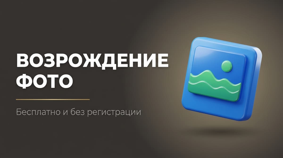 Оживить фото бесплатно и без регистрации