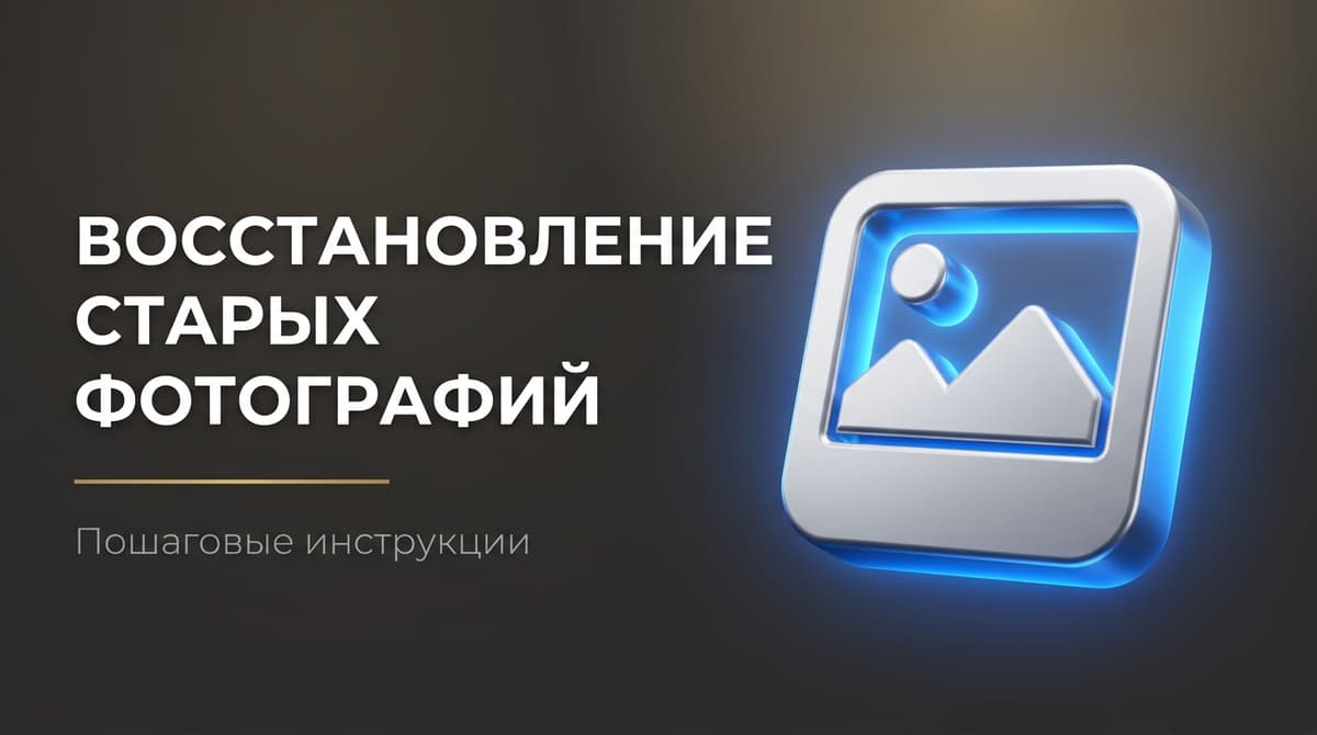 Оживить старое фото с помощью нейросети