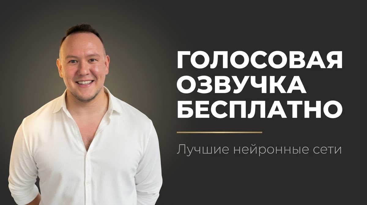 Озвучить текст с помощью нейросети бесплатно