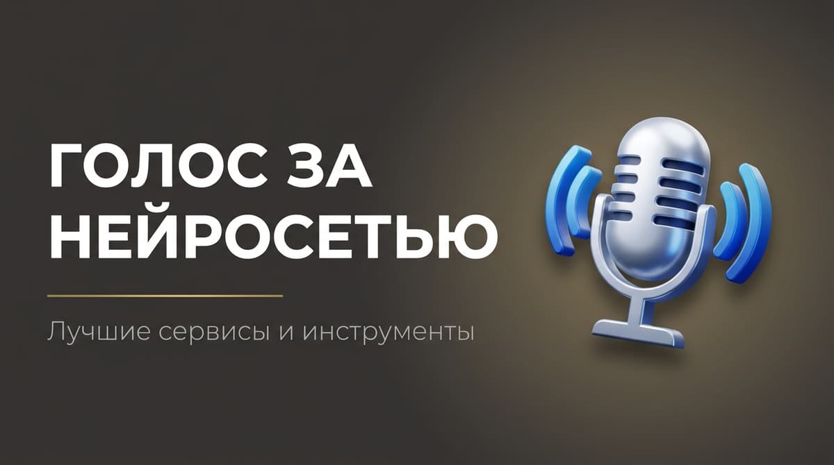 Озвучка голосом нейросеть