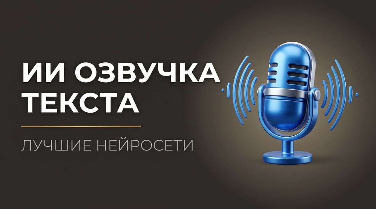 Озвучка текста ai
