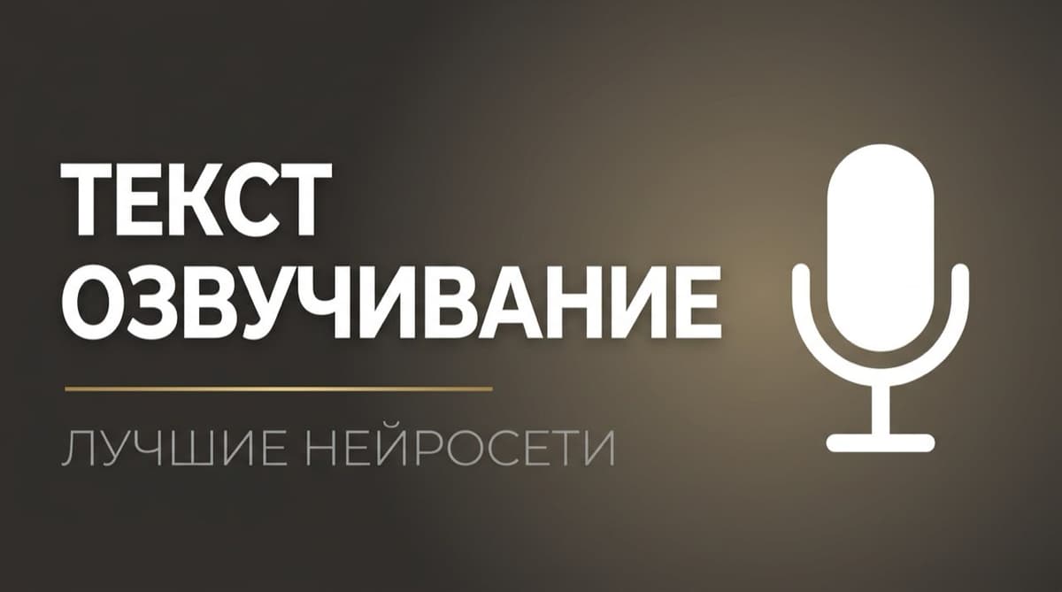 Озвучка текста ии