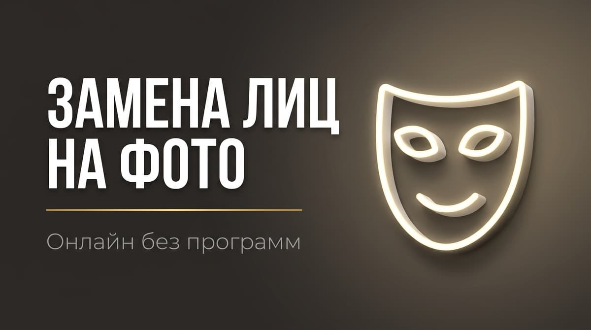 Подставить лицо в фото онлайн
