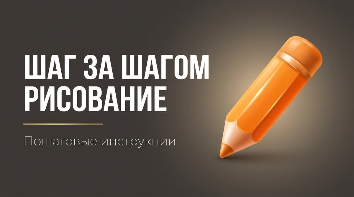 Поэтапный рисунок