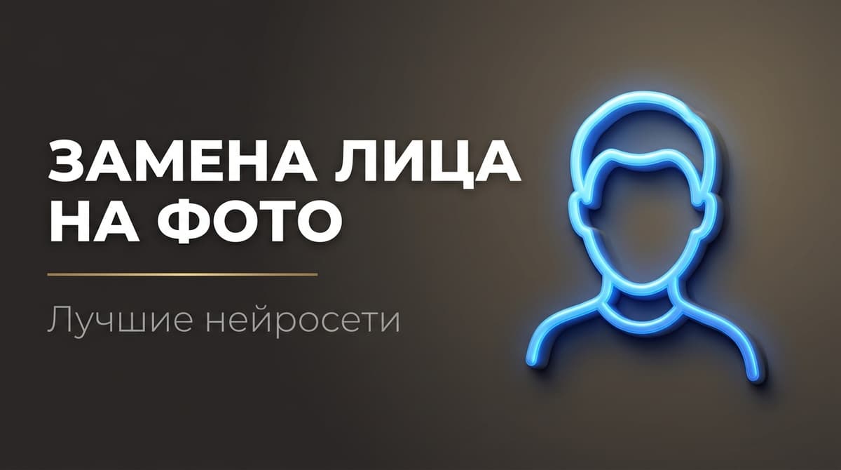 Поменять лица на фото нейросеть