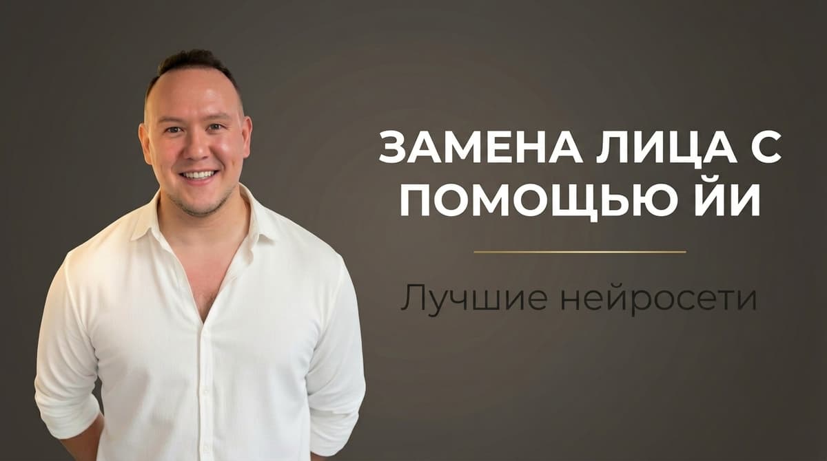 Поменять лицо ии