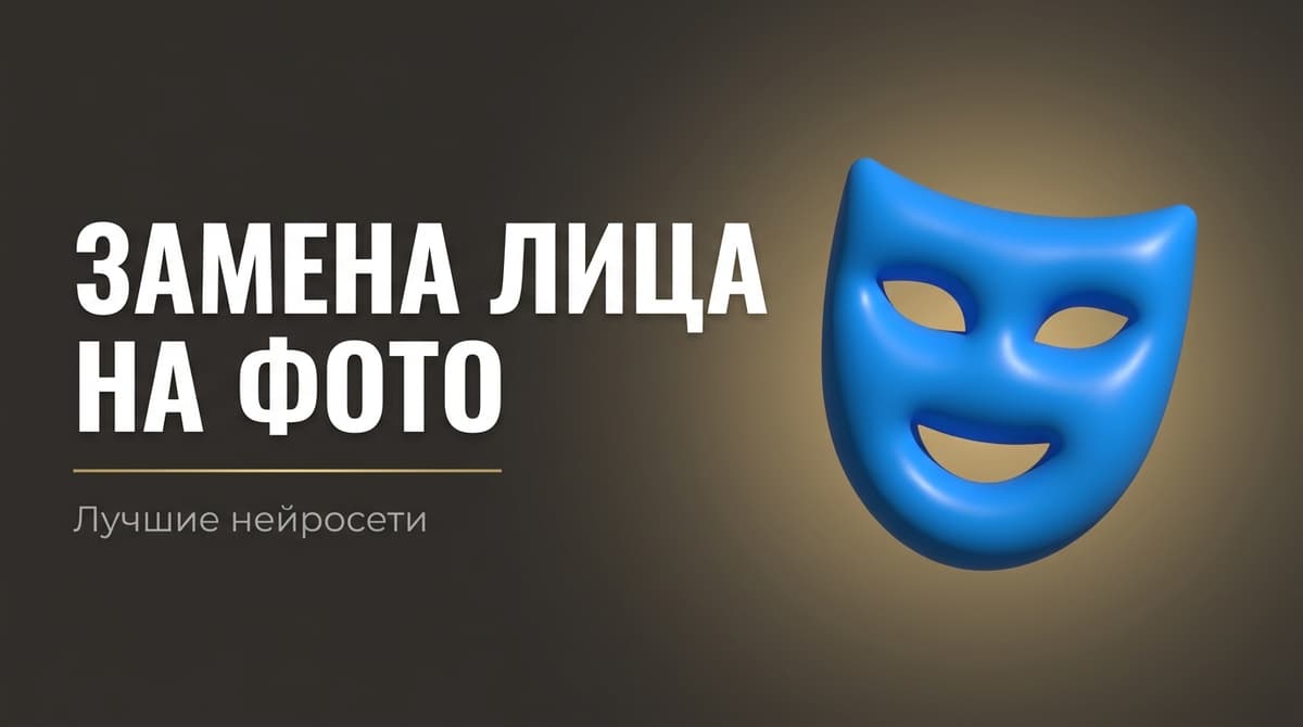 Поменять лицо на фото нейросеть онлайн