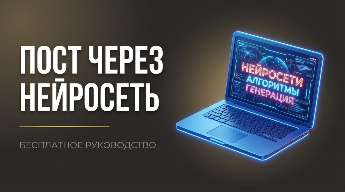 Пост через нейросеть онлайн