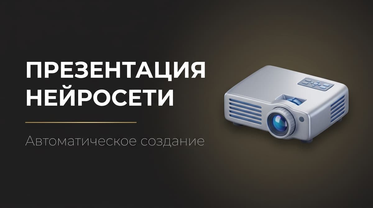 Презентация через нейросеть