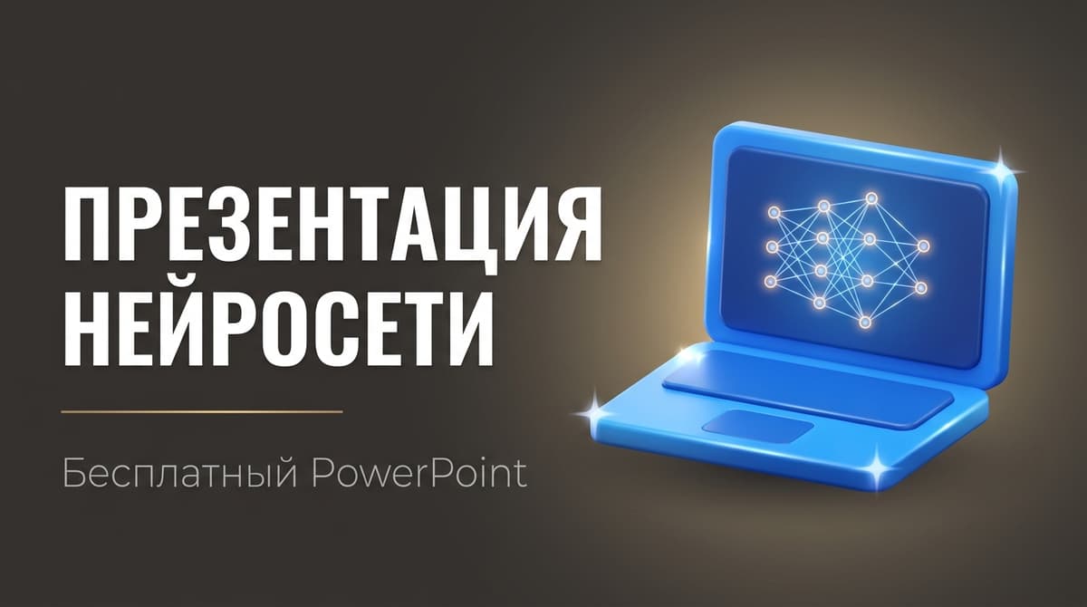Презентация нейросеть бесплатно повер поинт