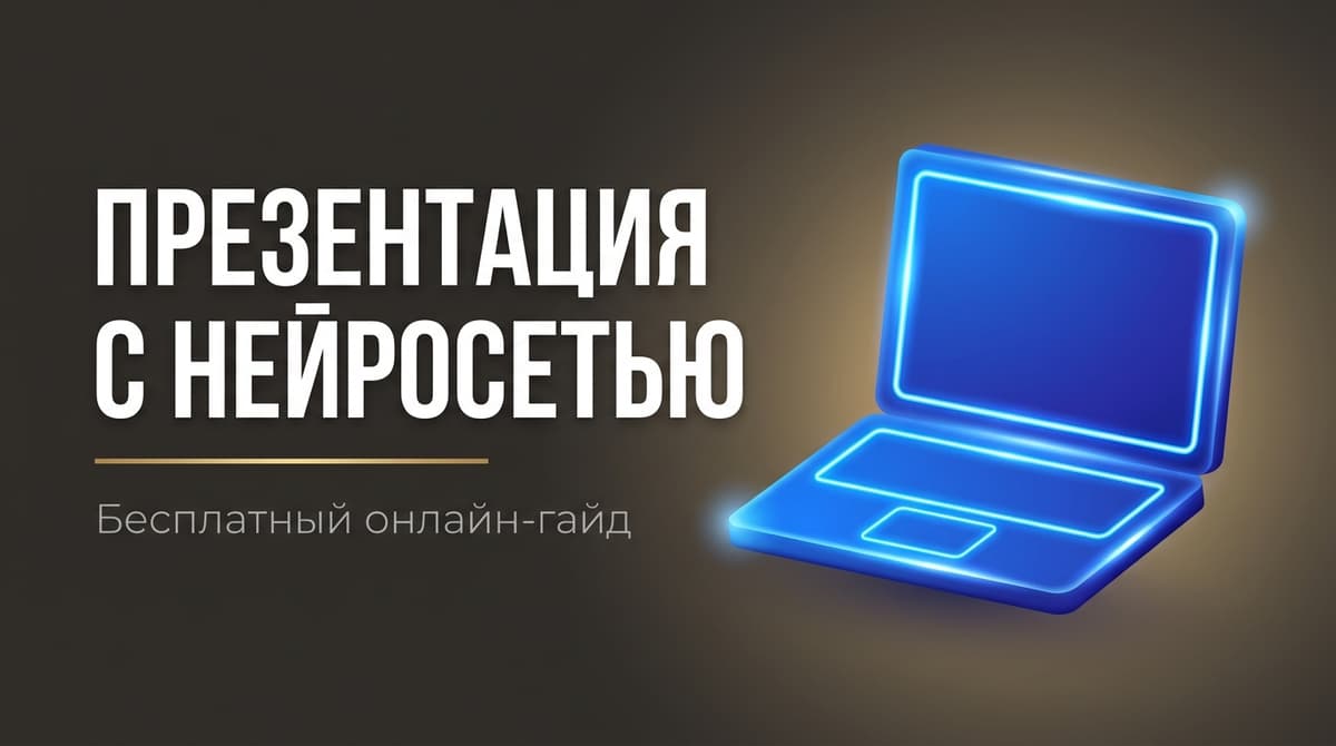 Презентация с нейросетью онлайн бесплатно