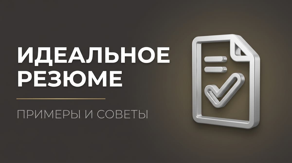Примеры хорошего резюме
