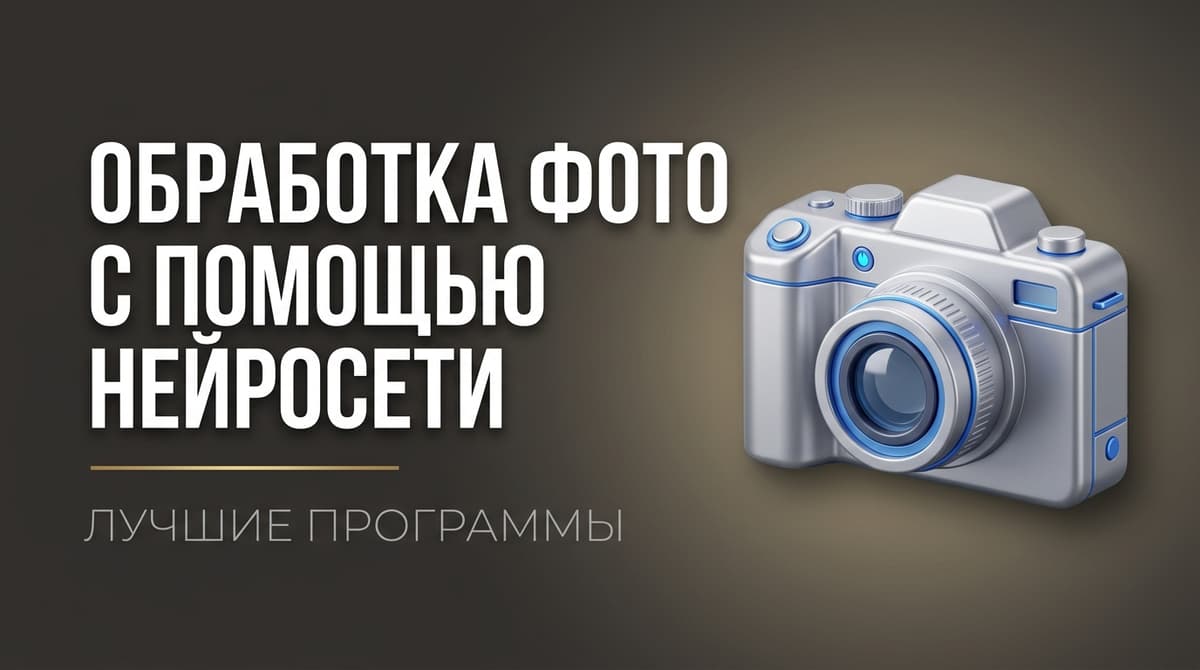 Программа для обработки фото нейросетью