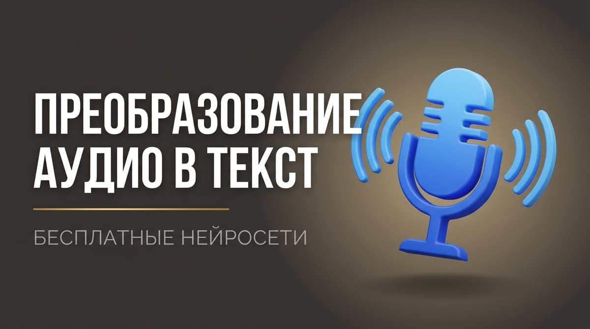 Программа для перевода аудио в текст на русском языке бесплатно
