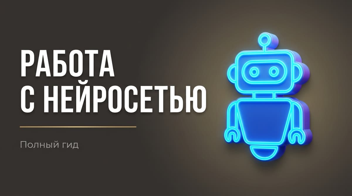 Работа с нейросетью