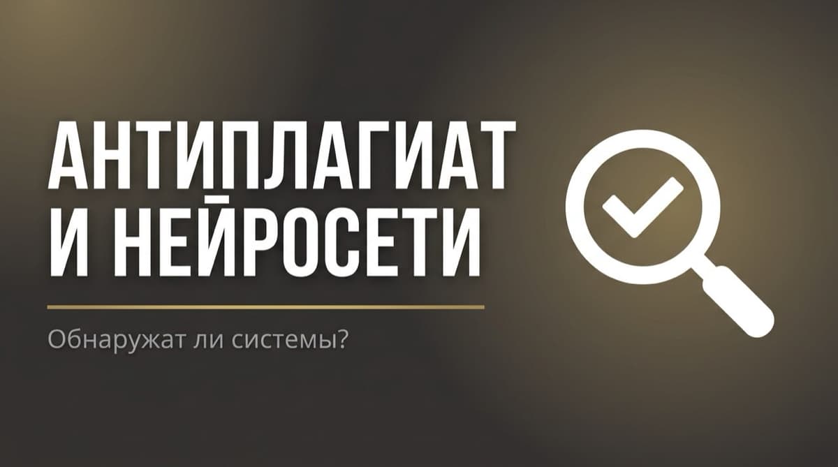 Распознает ли антиплагиат нейросеть