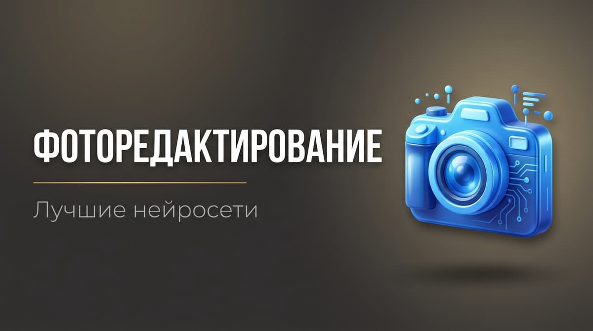 Редактирование фото нейросеть