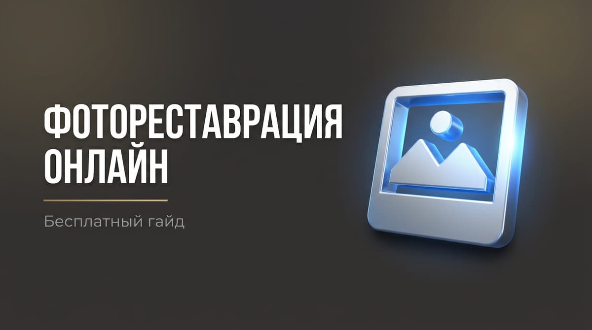 Реставрация фото с помощью нейросети онлайн бесплатно