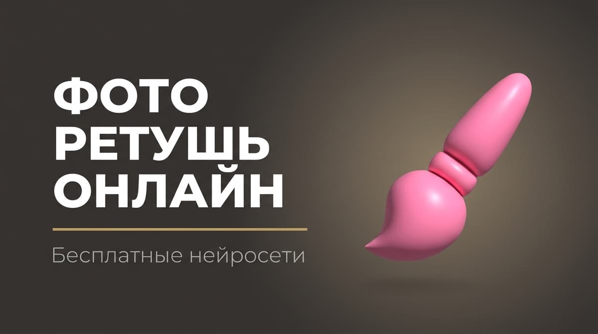 Ретушь фото нейросетью онлайн бесплатно