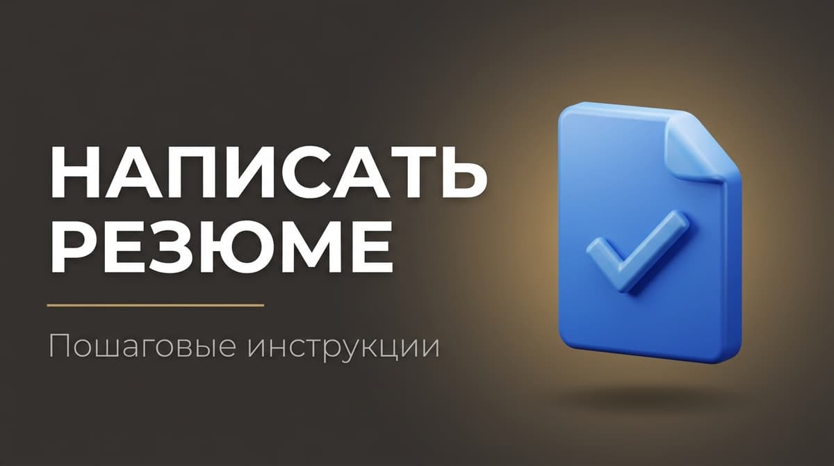 Резюме составить образец