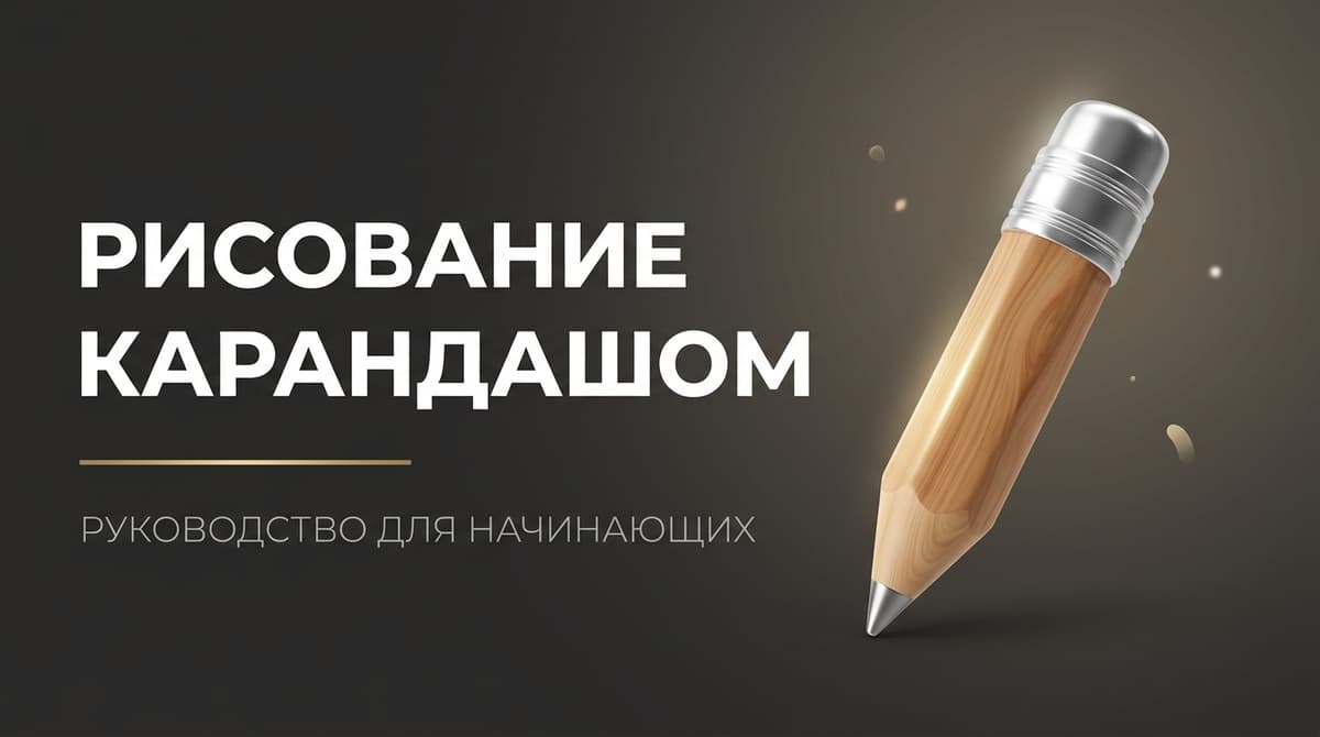 Рисование для начинающих карандашом