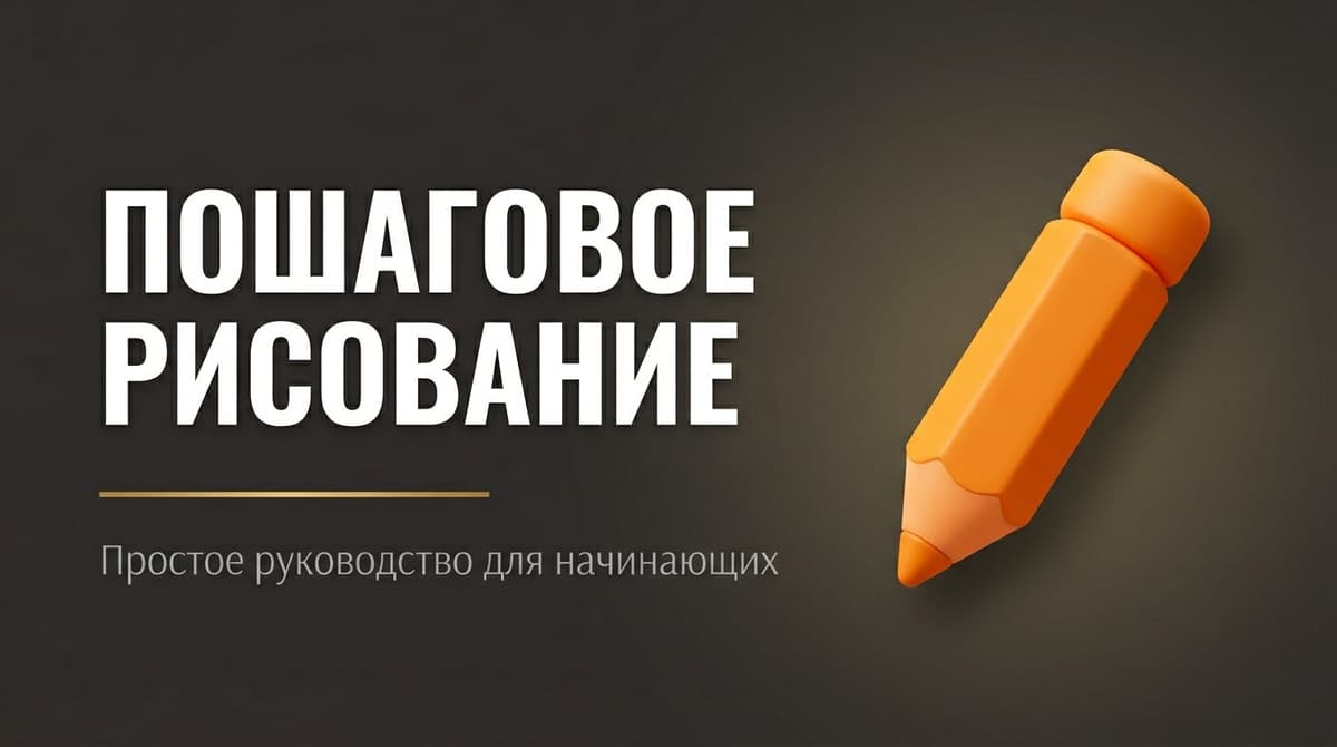 Рисование пошаговое