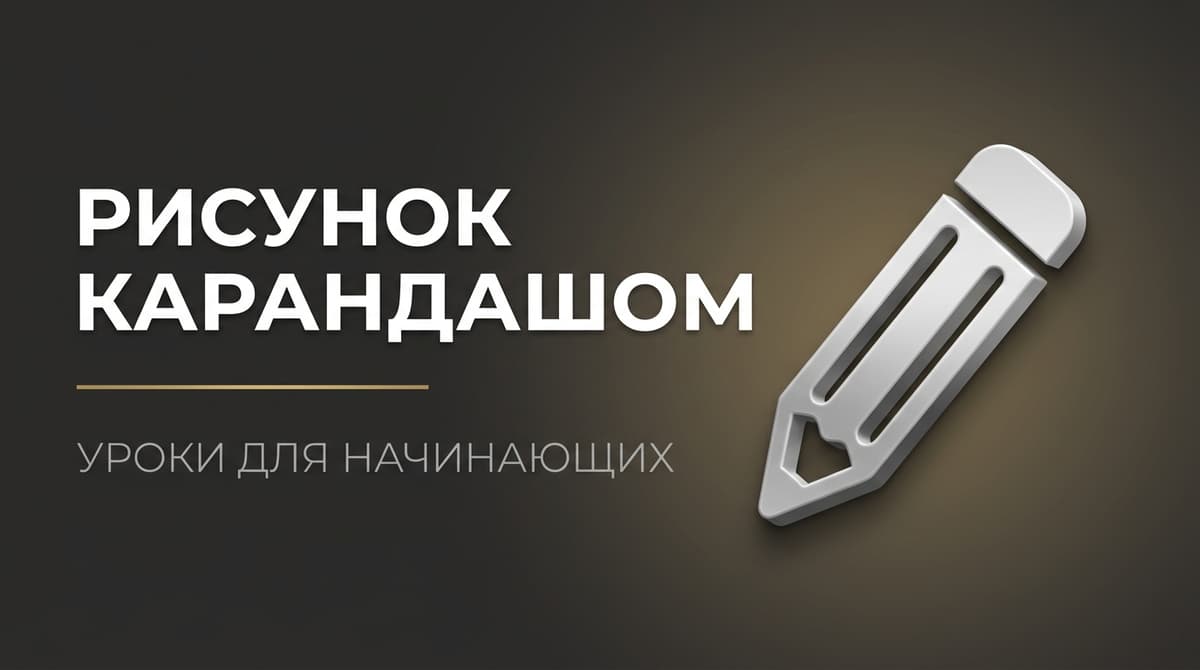Рисовать карандашом для начинающих