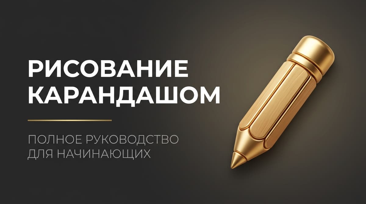 Рисовать карандашом