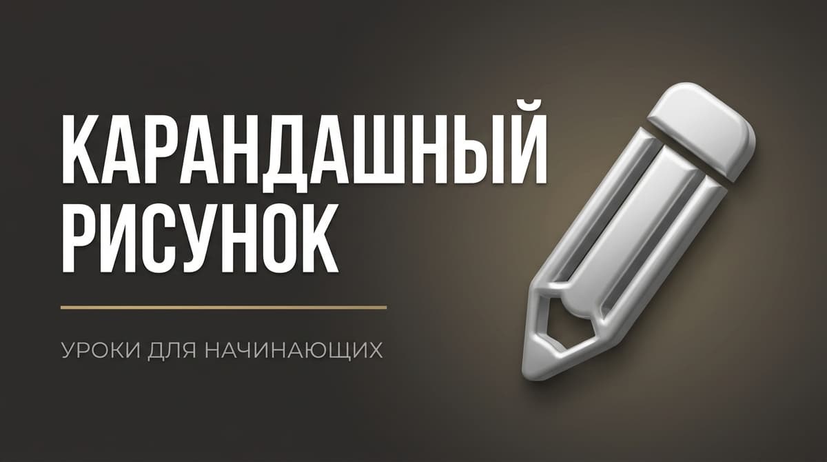 Рисуем карандашом поэтапно для начинающих