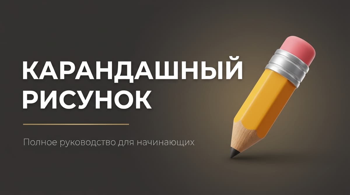 Рисуем карандашом