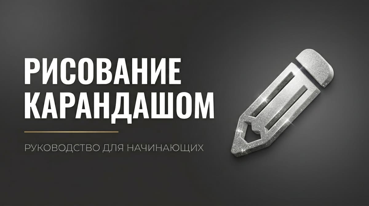 Рисунок простым карандашом для начинающих