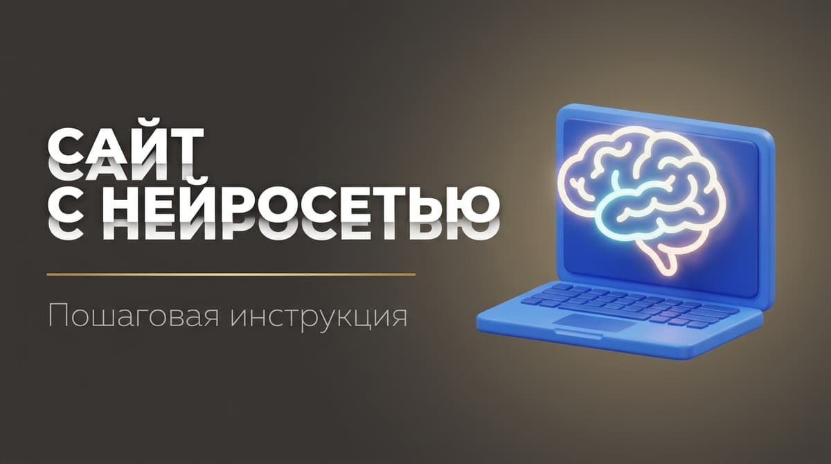 Сайт с нейросетью