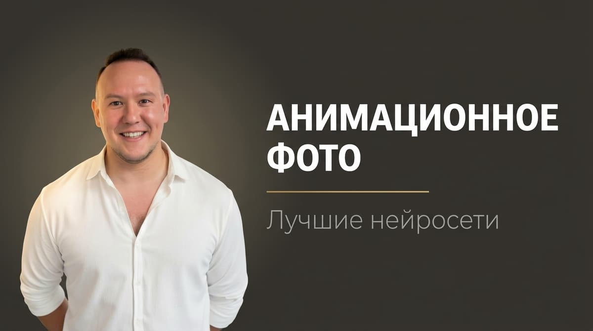Сделать анимированное фото