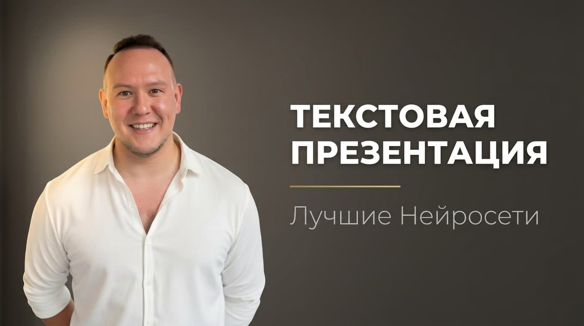 Сделать красивую презентацию нейросеть