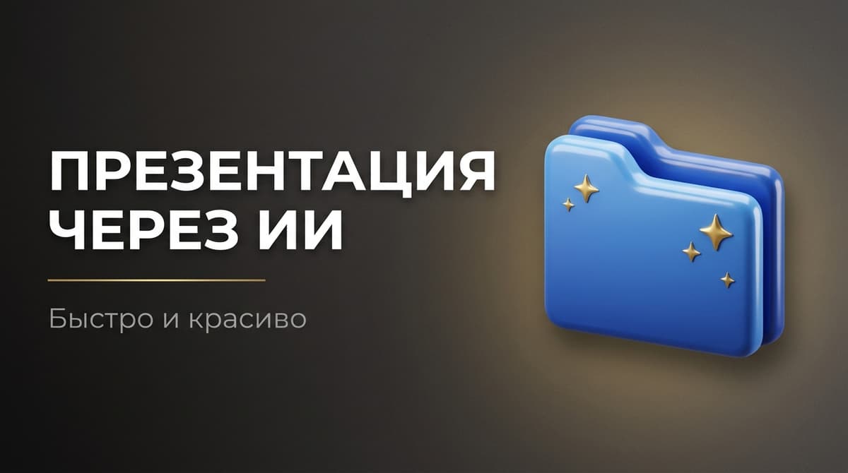 Сделать презентацию через ии