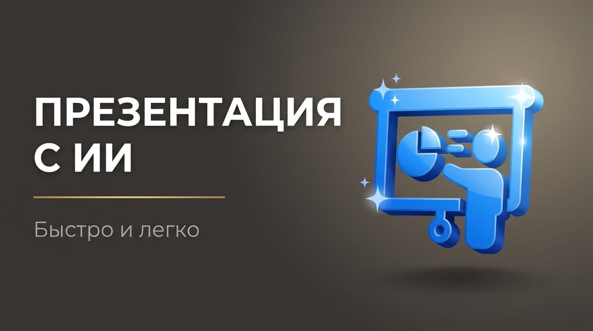 Сделать презентацию с помощью искусственного интеллекта