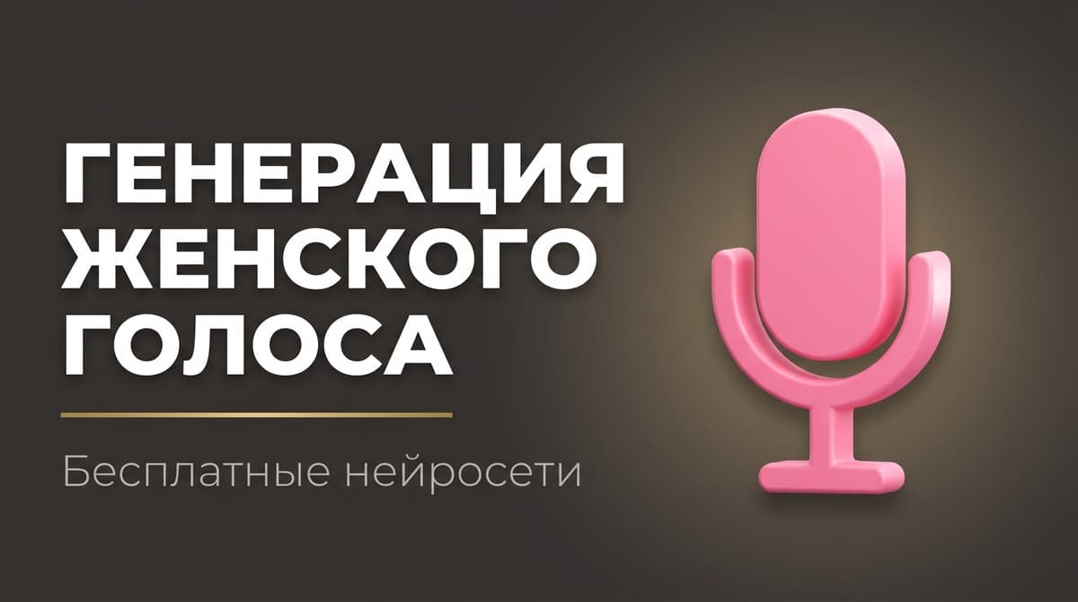 Сделать женский голос онлайн