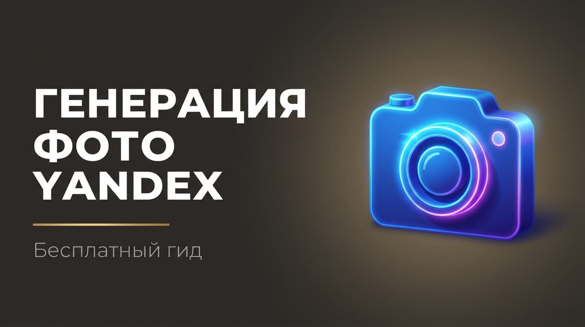 Сгенерировать фото яндекс