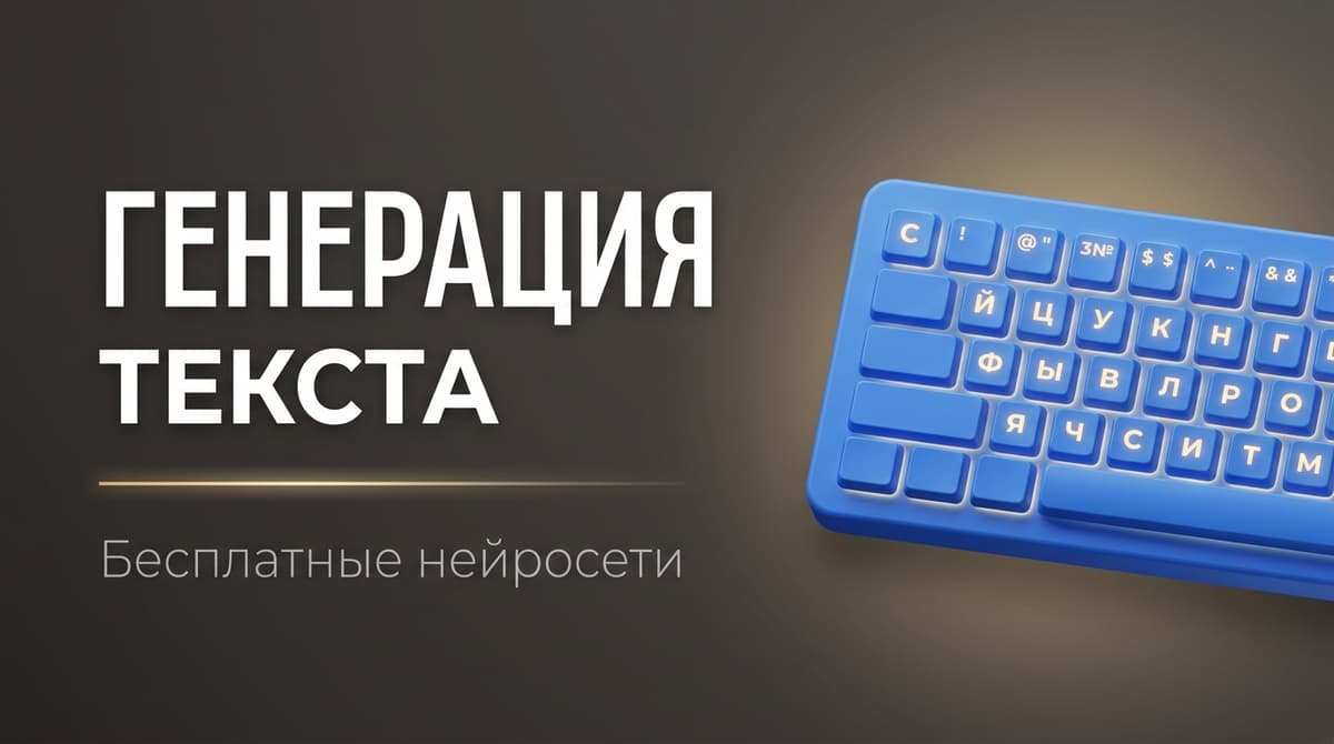 Сгенерировать текст с помощью нейросети бесплатно