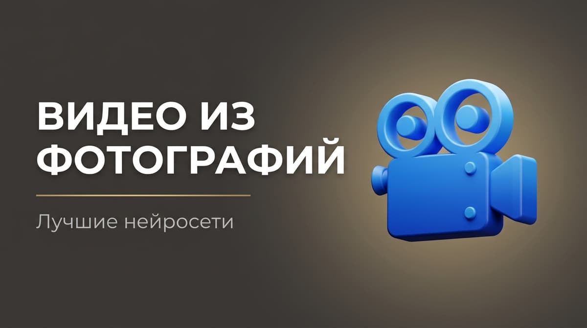 Сгенерировать видео из фото нейросеть