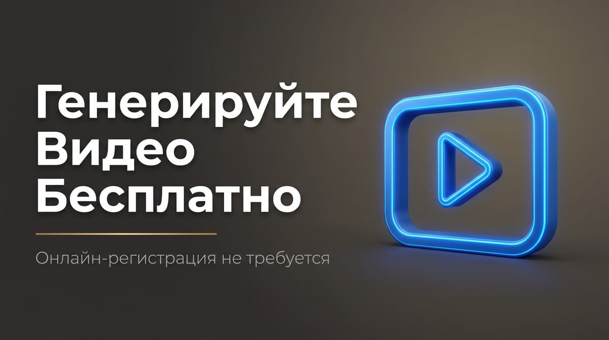 Сгенерировать видео нейросеть бесплатно онлайн без регистрации